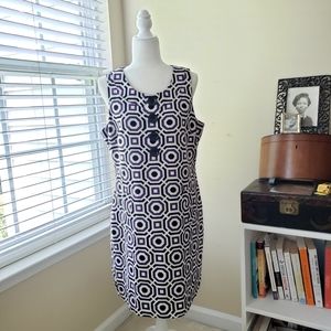 Geometric Shift Dress